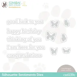Silhouette Sentiments