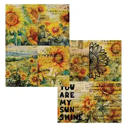 Sunflower Soiree DuoFoil Sheets