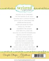 Simple Strips - Christmas