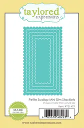 Petite Scallop Mini Slim Stacklets
