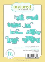 Sundry Sentiments