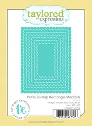 Petite Scallop Rectangle Stacklets