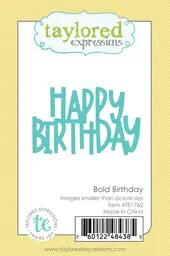 Bold Birthday
