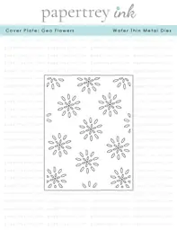 Cover Plate: Geo Flowers