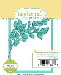 Seasonal Sprig Cutting Plate