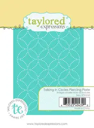 Talking in Circles Piercing Plate Die