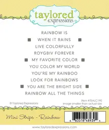 Mini Strips - Rainbow