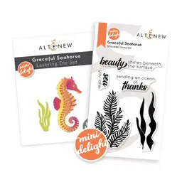 Mini Delight: Graceful Seahorse