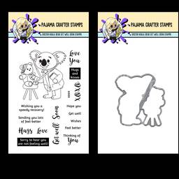 Stamp & Die Bundle - Doctor Koala Bear Get Well Soon