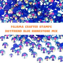Rhinestone Mix - Boyfriend Blue