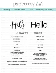 This is Big Sentiments: Hello