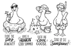 Cool Goose Summer (Stamps Only) (7/26)