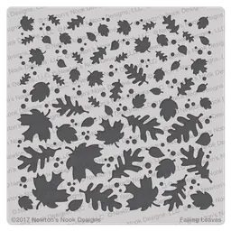 Falling Leaves Stencil