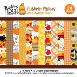 Autumn Meows Paper Pad