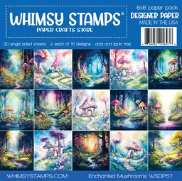 6x6 Paper Pack - Enchanted Mushrooms
