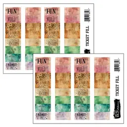 Ticket Fill Cutting Die Companion