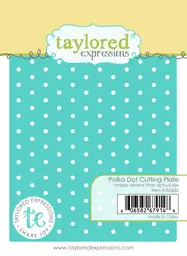 Polka Dot Cutting Plate