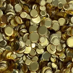 Metallic Gold Card Bling