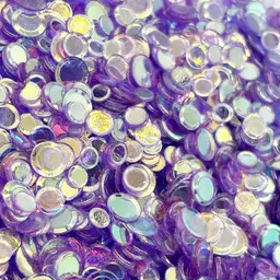 Crystal Iris Wild Orchid Card Bling