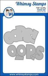 Oops Word and Shadow Die Set