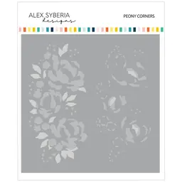 Peony Corners Stencil Set