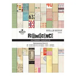 Reminiscence Book 10 Patterned Cardstock