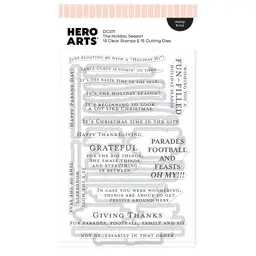 The Holiday Season Stamp & Cut