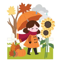 Sunflowers & Showers - Large Die of the Month Sep 2026