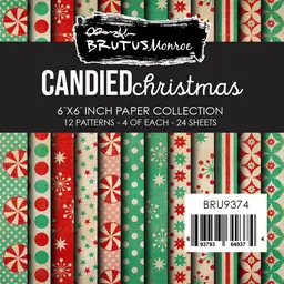 Candied Christmas Paper Pad