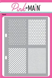 Rectangle Patterns Stencil