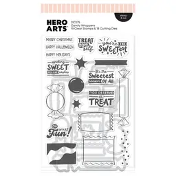 Candy Wrappers Stamp & Cut