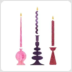 Mid Century Candles