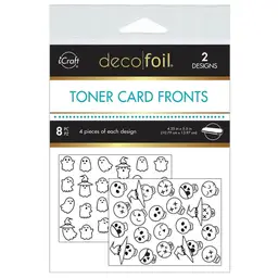 Deco Foil Toner Card Fronts - Ghouls & Grins 