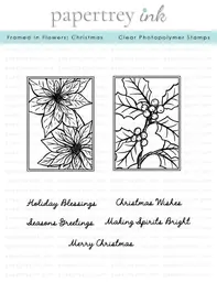 Framed In Flowers: Christmas