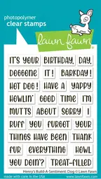 Henry's Build-A-Sentiment: Dog