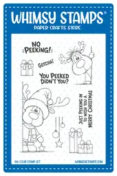 Peeking Reindeer