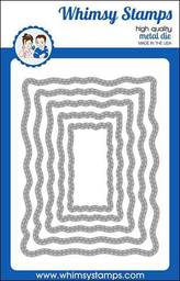 Wavy Pierced Rectangles 