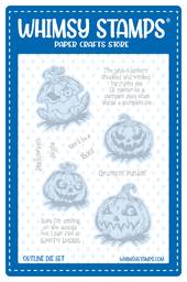 Grumpin Punkins Outline 
