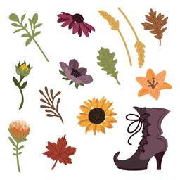 Mini Fall Florals - Lovely Layers