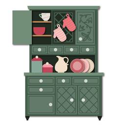 Lovely Layers: Hoosier Cabinet