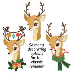Lovely Layers: Vintage Reindeer