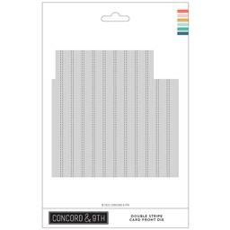 Double Stripe Card Front