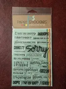 Apologies