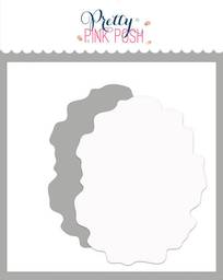 Watercolor Oval Mask