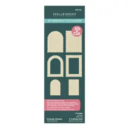 Postage Stamps 3D Emboss & Cut