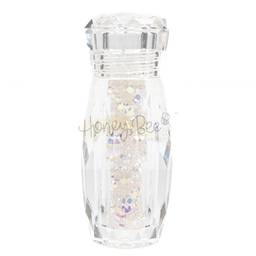 Tiny Diamonds - Crystal AB - In Faceted Jar