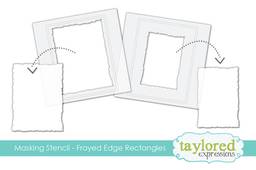 Masking Stencils - Frayed Edge