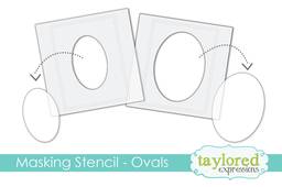 Masking Stencils - Ovals