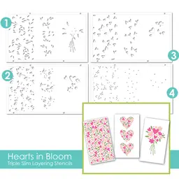 Triple Slim - Hearts in Bloom