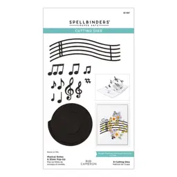 Musical Notes & Stave Pop-Up from Bibi's Musical Notes Collection